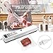 Vacuum Sealer, Etrigger Automatic Vacuum Sealing Machine for Both Dried and Wet Fresh Food, Suitable for Camping and Home Use with 15pcs Vacuum Sealer Bags(20 × 25cm)