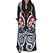Womens African Dresses Long Sleeve - Elegant Sexy Floral Print Button Down Casual Party Bodycon Long Maxi Dress with Belt