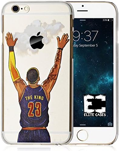 iPhone 6/6s Case, Elite_Cases Ultra Slim Transparent [NBA Player] Hard Case Cover for Apple iPhone 6 / iPhone 6s (4.7) - King James
