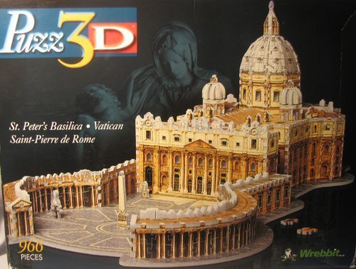 Puzz3D St. PeterS Basilica - Vatican Saint-Pierre De Rome