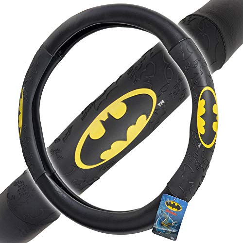 k Wbsw 1301 Batman Steering Wheel Cover For Car Suv Black Original Design 1 Piece Pricepulse