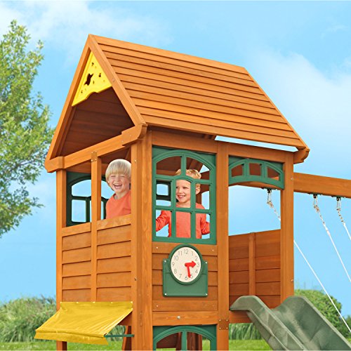 KidKraft Brooksville Cedar Wood Swing Set / Playset F24915 Pricepulse
