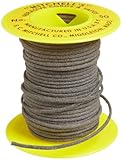Mitchell Abrasives 50 Round Abrasive Cord, Aluminum Oxide 180 Grit .070