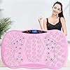 Vibration-Exercise-Machine-Vibration-Plate-Machine-With-Bluetooth-Speaker-5-Program-Modes-Vibrating-Home-Power-Plate-Fitness-Trainer-For-Weight-Loss-Body-ToColorPink-4D-Vibration-Plate-Mach Vibration Exercise Machine, Vibration Plate Machine With Bluetooth Speaker, 5 Program Modes, Vibrating Home Power Plate Fitness Trainer For Weight Loss & Body To(Color:Pink 4D Vibration Plate Mach