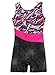 One-piece Colorful Ribbons Gymnastics Leotard Sleeveless Dance unitards for Little Girl, 140