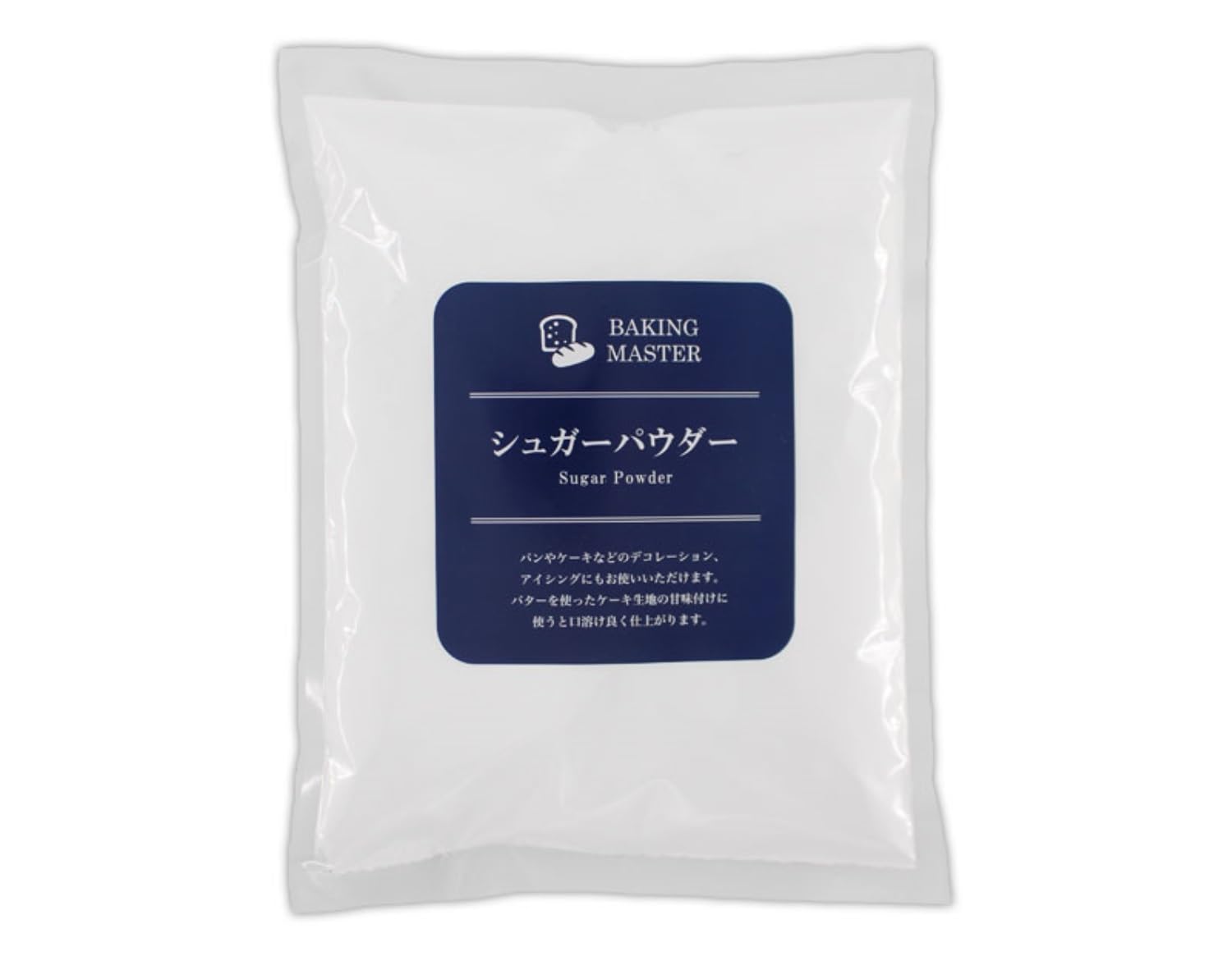 BAKING MASTER シュガーパウダー(粉糖) 500g 徳用 大容量商品画像