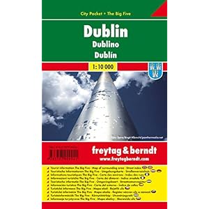 Dublin FB City Pocket Map 1:10K (English, French and German Edition)