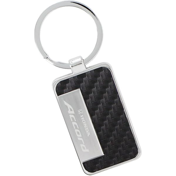 Honda Pilot Black Leather Key Chain