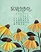 Illustrated Flower Page-A-Month Desk Easel Calendar 2017