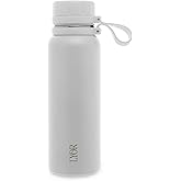 Explorer Stainless Steel Thermal Bottle White 22oz - Lyor (White)