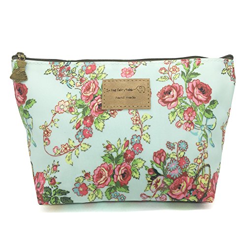 HUNGER Flower Print Make-Up Cosmetic Tote Bag Carry Case , 14 Patterns (P1141705)