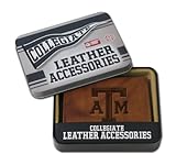NCAA Texas A&M Aggies Embossed Genuine Leather Trifold Wallet