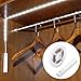 WILLED AAA Batteries Operated 3.3ft LED Stirp Light, with Motion Sensor and Manual Switch, Stick on Anywhere for Closet, Cabinet, Stair, Bathroom, Bedroom