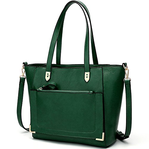 Ynique women top handle handbags satchel purse tote bag…