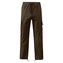 LCMTWX Christmas Sweatpants State Sweatpants Mens