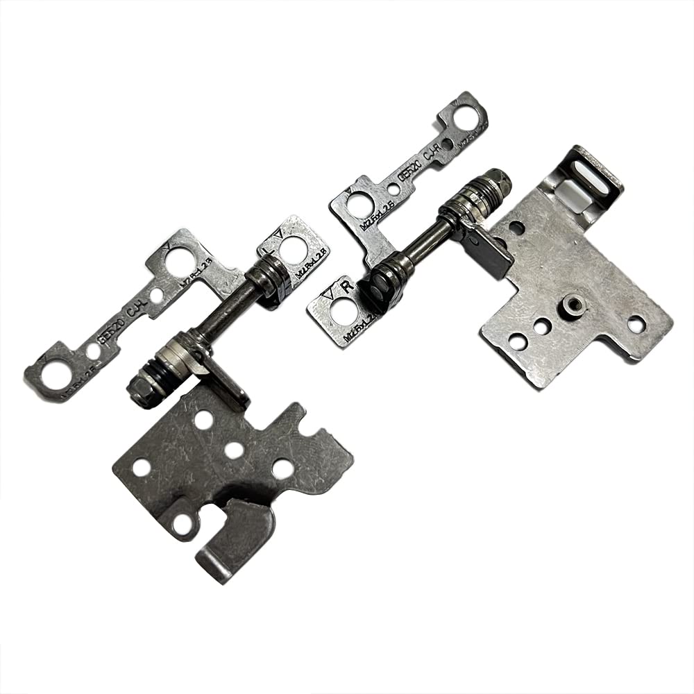 Gintai LCD Screen Hinge Bracket Replacement for Lenovo Thinkpad E15 Gen 2 20T8 20T9 20TD 20TE, E15 Gen 3 20YG 20YH 20YJ 20YK, E15 Gen 4 21E6 21E7 21ED 21EE GE520 E5A0 AMHK000510 AM1HK000410 5H50S73140