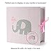 Baby Milestone Keepsake Storage Box: Track Treasured Memories - Elle Elephant