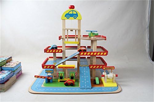 zhenyu Wooden Baby Toys Big Style Simulation Wooden Parking Baby Educational Toys Baby Gifts