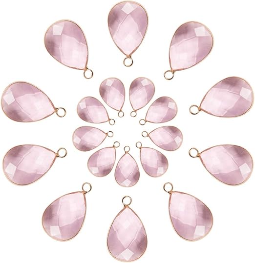 Amazon Ph Pandahall 約個 セット ガラス ペンダント 雫型 サンキャッチャーボール パーツ クリスタル シャンデリア ウェディグ パーティー クリスマスなど ハンドメイド手作り素材 パールパウダー ビーズ ストーン 通販