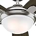 Hunter Contempo Indoor Ceiling Fan with LED Light and Remote Control, 52