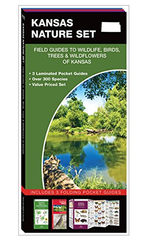 Kansas Nature Set: Field Guides to Wildlife, Birds, Trees  &  Wildflowers of Kansas
