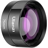 ULANZI CL-003 Phone Macro Lens, HD 75mm Phone Camera Lens for 17mm Thread | Lens Compatible with iPhone Samsung Smartphone Cage Case with 17mm Adapter Phone Video Photo Photography Accessories