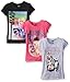 STAR WARS Big Girls' The Force Awakens Episode Graphic Tee, Assorted, 7 (Pack of 3)
