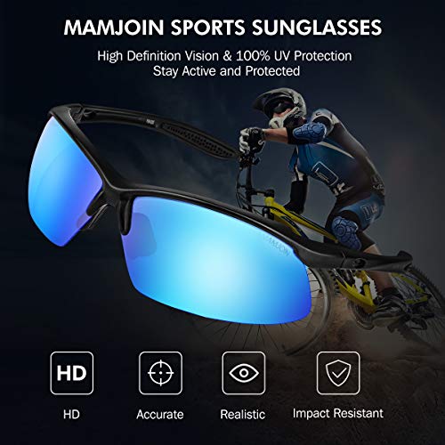 Mamjoin polarized sports sunglasses Clearance