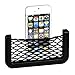 Black Universal Car Seat Side Back Pocket Storage Organizer Nylon Net Bag Phone Holder