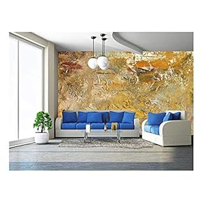Oil Paints and acrylics on Canvas - Removable Wall Mural | Self-Adhesive Large Wallpaper - 66x96 inches