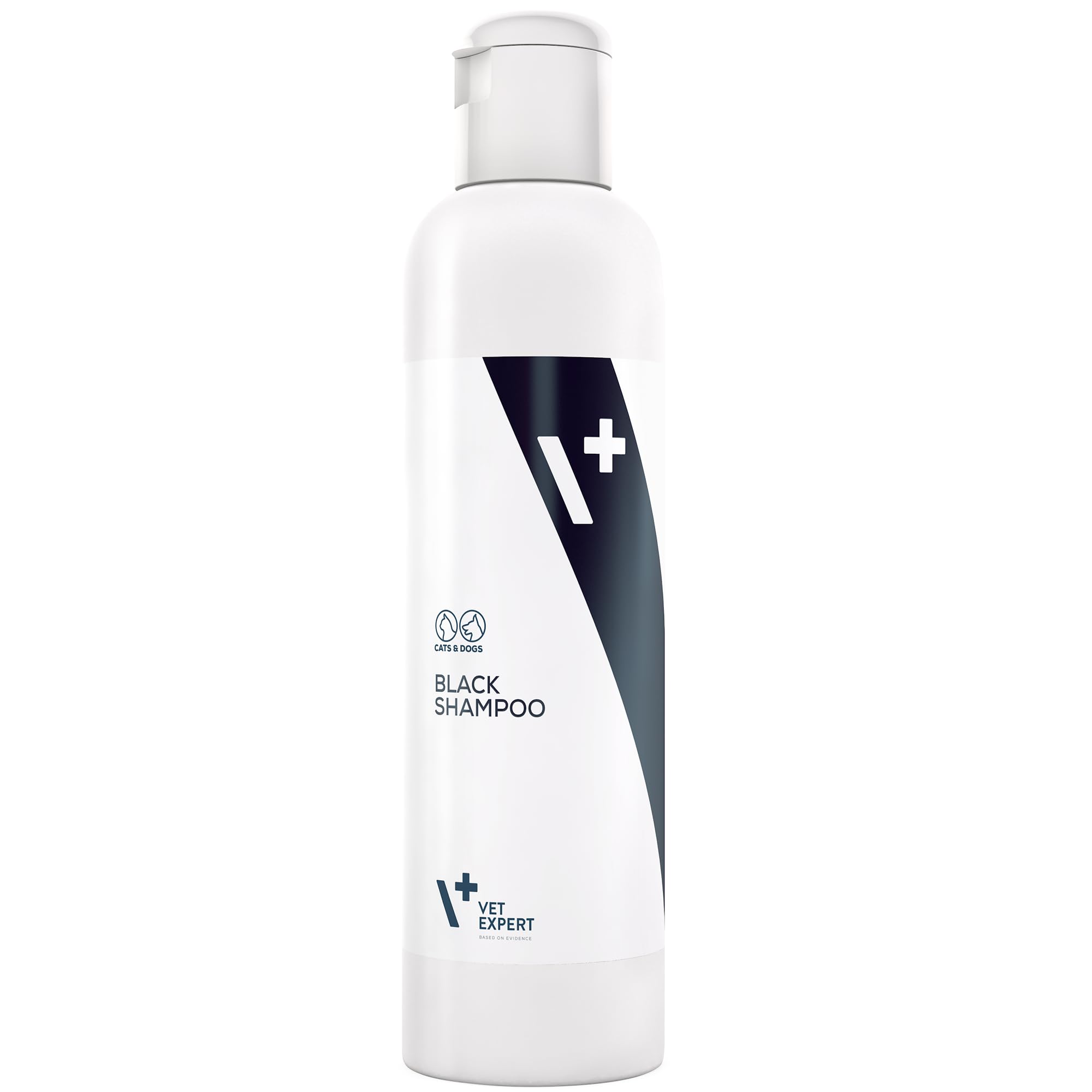 Vet Expert Black Shampoo for Dogs and Cats – Enhances and Intensifies Dark and Black Hair with Henna Extract, Panthenol, and Glycerine – 250ml