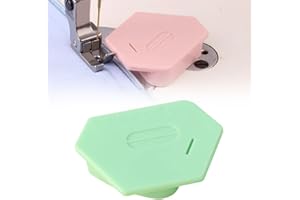 JITATY Magnetic Seam Guide for Sewing Machine,2024 Upgraded Multi-Purpose Tool Polygonal Strong Magnetic Gauge,Polygonal Multifucntional Seam Guide Hemmer with Scale,Sewing Accessories Supplies (Green)