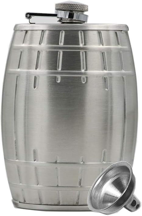 Amazon Co Jp スキットル 6オンスステンレス鋼 漏斗 アルコール類 ウイスキー ラム酒 ウォッカ 男性と女性用 ヒップ フラスコ Color As Picture Size Free Size ホーム キッチン