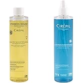 Cirepil Professional Pre &amp; Post Waxing Duo Bundle - Blue Lotion Cleanser (8.45 oz) and Pre &amp; Post Depilatory Moisturizing Oil (8.45 oz) - Complete Skin Preparation &amp; After-Care Treatment