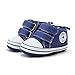Itaar Baby Canvas Sneaker Infant Toddler Dual Strap Trainer Anti-Skid Rubber Sole Prewalker Shoes for indoor outdoor walking