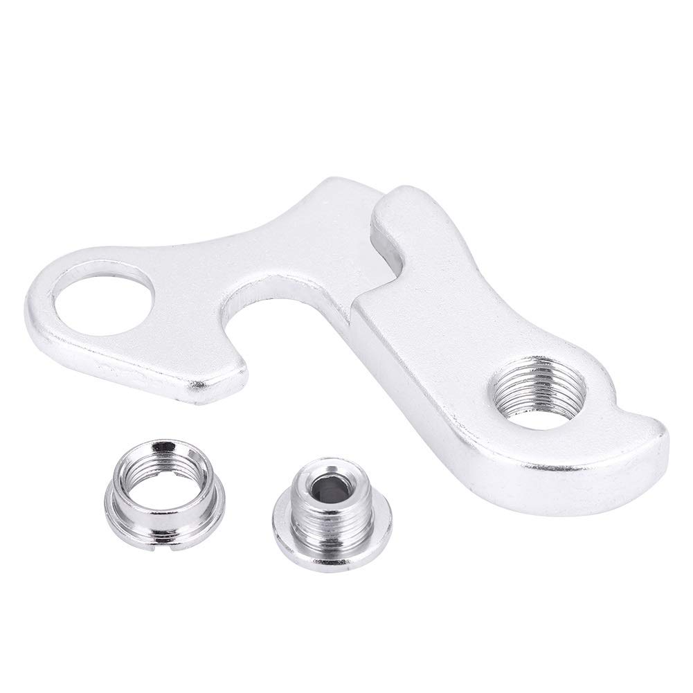1pc Rear Derailleur Hanger, Bike Gear Hanger Cycling Bicycle Aluminium Alloy Rear Gear Mech Derailleur Hanger Hook Dropout Frame Forme Bike Derailleur Hanger for Most Bikes(289)
