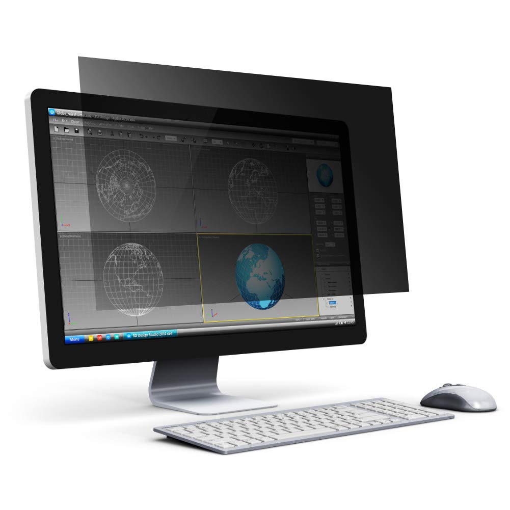 Goshyda 21.5in Computer Privacy Screen, Removable 16:9 Aspect Ratio Widescreen Laptop Monitor Anti Peeping Film Screen Protective Filter, Anti Scratch, for Privacy Screen Filter