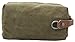 IBLUE Canvas Toiletry Bag Travel Dopp Kit Shaving Bag Cosmetic Makeup Bathroom Organizer