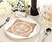 150-Pack Mr and Mrs Napkins, Disposable, Rustic-Style Wedding Napkins for Reception, Bridal Shower Decorations, Engagement Party Supplies (6.5x6.5 in) Bulk Pack