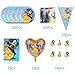 Beauty and The Beast Birthday Party Supplies and Decorations for Kids Favors Includes Balloons Plates Napkins Gifts Bags Kit for Adults Decor for Girls Set of 77 Pcs