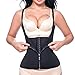 Waist Trainer Corset Cincher Women Body Slimmer Tummy Control Shapewear with Adjustable Straps (S)