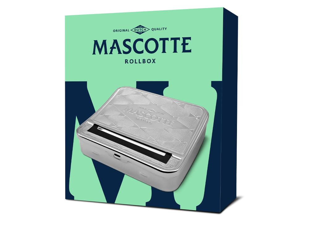 Mascotte cigarette rolling machine/ Tobacco tin