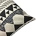 NATURALSHOW Cotton Linen Home Decorative Aztec Print Tribal Throw Pillow Case Cushion Cover for Sofa Couch Chair Geometric Pattern Pillowcases