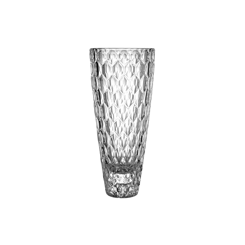 Villeroy & Boch - Boston Candlestick, Elegant, Decorative Candlestick for Taper Candles, Crystal, Transparent, 9.4 cm