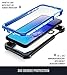 Poetic Galaxy S10e Rugged Clear Case, Full-Body Hybrid Bumper Cover, Support Wireless Charging, Includes Built-in-Screen Protector, Guardian Series, Case for Samsung Galaxy S10e 2019, Blue