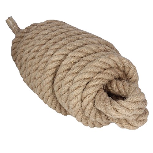 Twisted Manila Rope Jute Rope 50 Feet Natural Jute Twine Hemp Rope 1