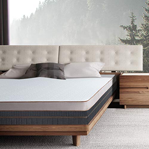 BedStory 2 Inch Cooling Gel Infused Memory Foam Mattress Topper