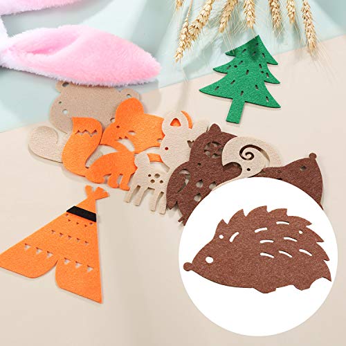 5 Chuangdi+Woodland+Creatures+Birthday+Supplies