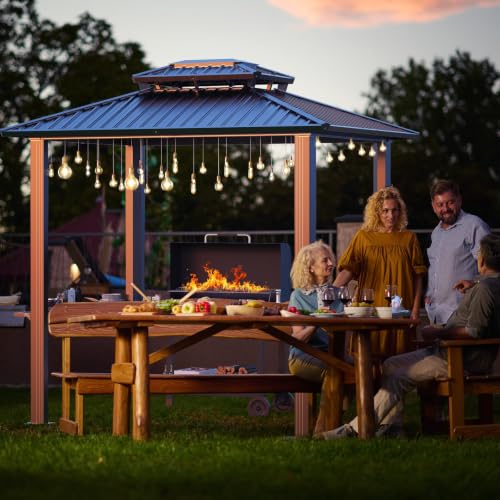 Tooluck 6x8 Hardtop Grill Gazebo Review: Vented BBQ Shelter with Galvanized Steel Roof image 10