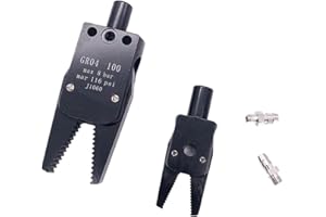 Pneumatic Mini Fixture J1060 Manipulator Parts Water Nozzle clamp J1080 GR04.100 Pneumatic Fixture (Color : NO.8)